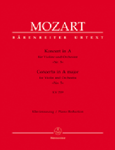 Cover Mozart KV 219